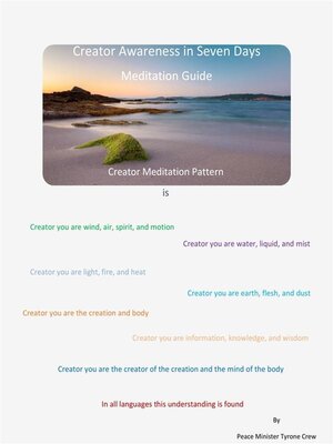cover image of Creator Awareness in Seven Days Meditation Guide